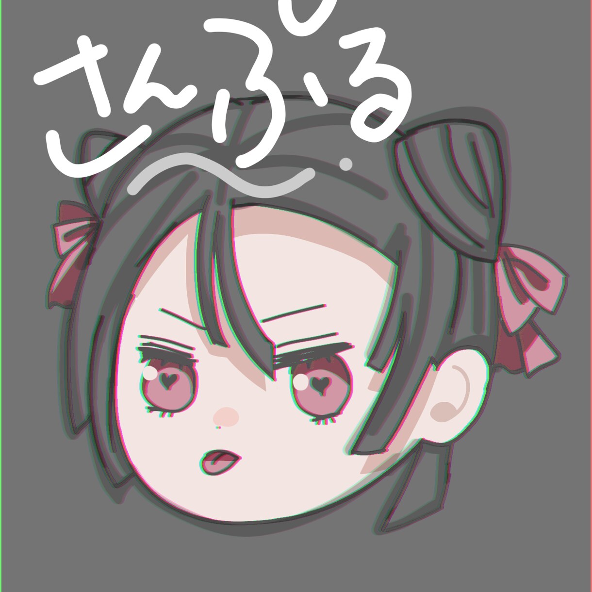 ころんとした似顔絵アイコン描きます ゆるくて丸い。あなた専用アイコンを早く、安くお届けします イメージ3