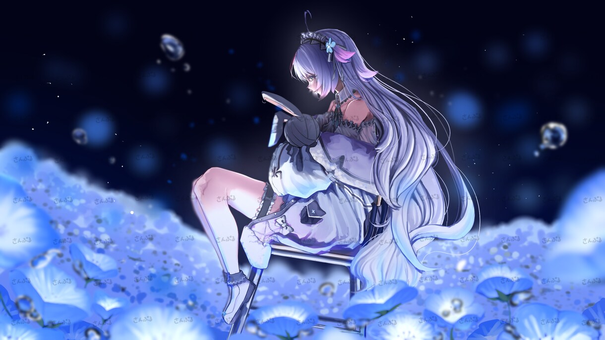 商用費込み！一枚絵イラスト描きます 可愛い女の子から華やかな衣装まで心を込めて丁寧にお描きします イメージ3
