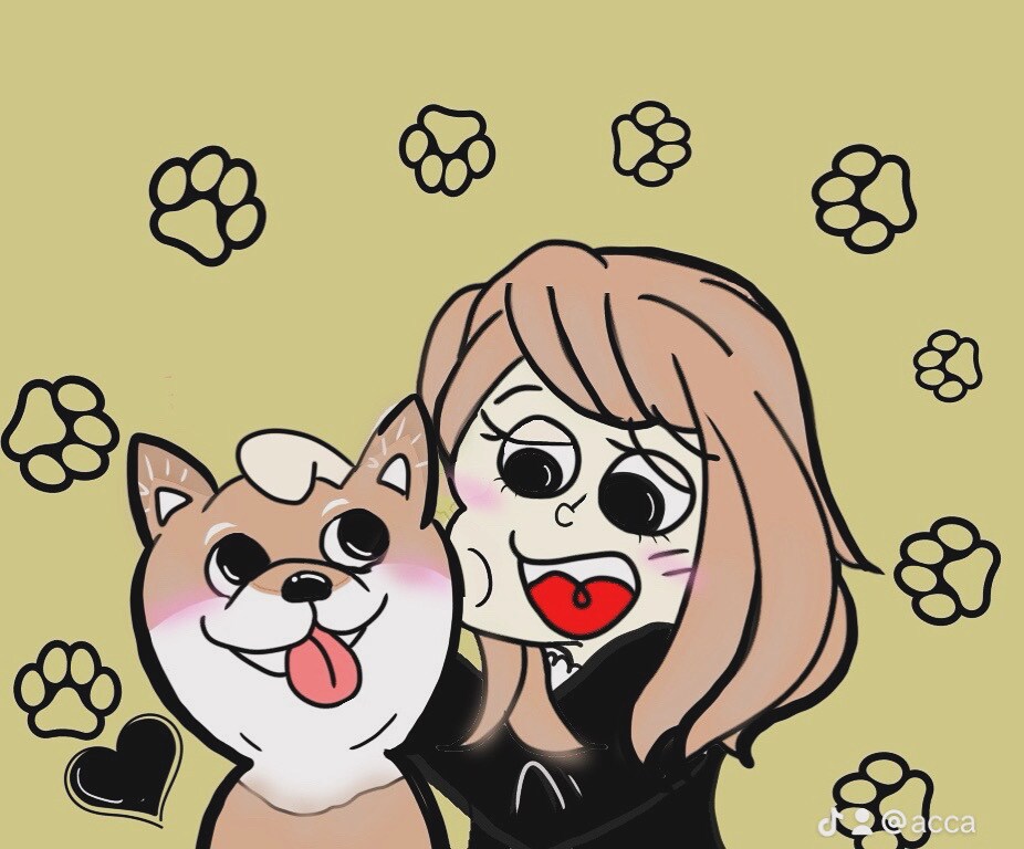 インスタ等で使える韓国風やポップ画描きます 横顔と後ろ姿とポップ画を描く人です。 イメージ7