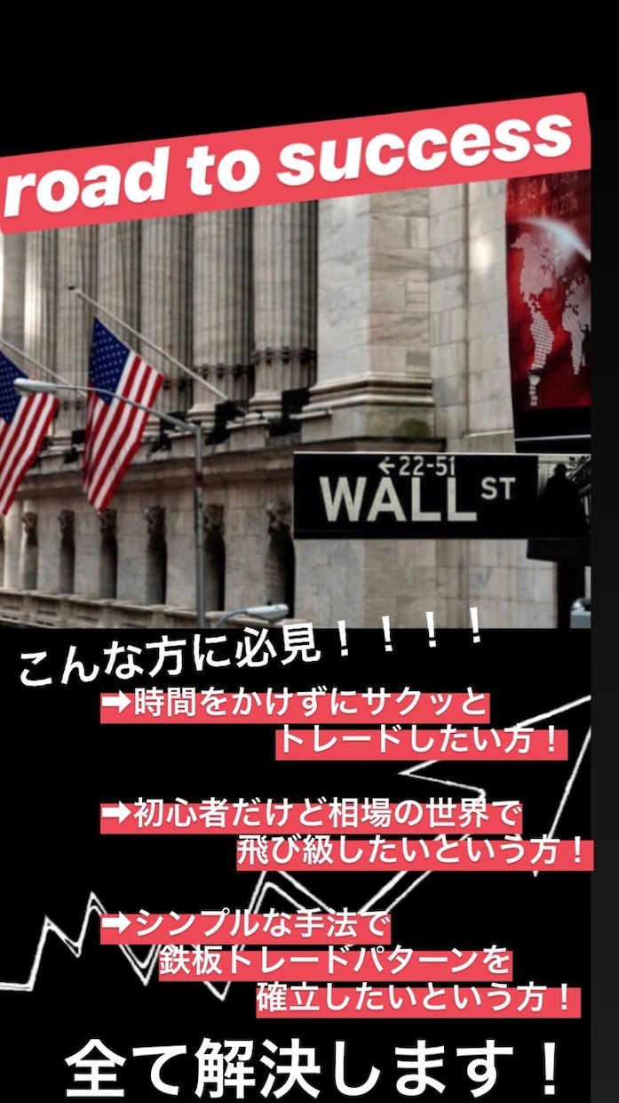 膨大な研究で確立した鉄板チャートパターン公開します 時間がない方もできるシンプルなスイングトレード手法です！ イメージ4