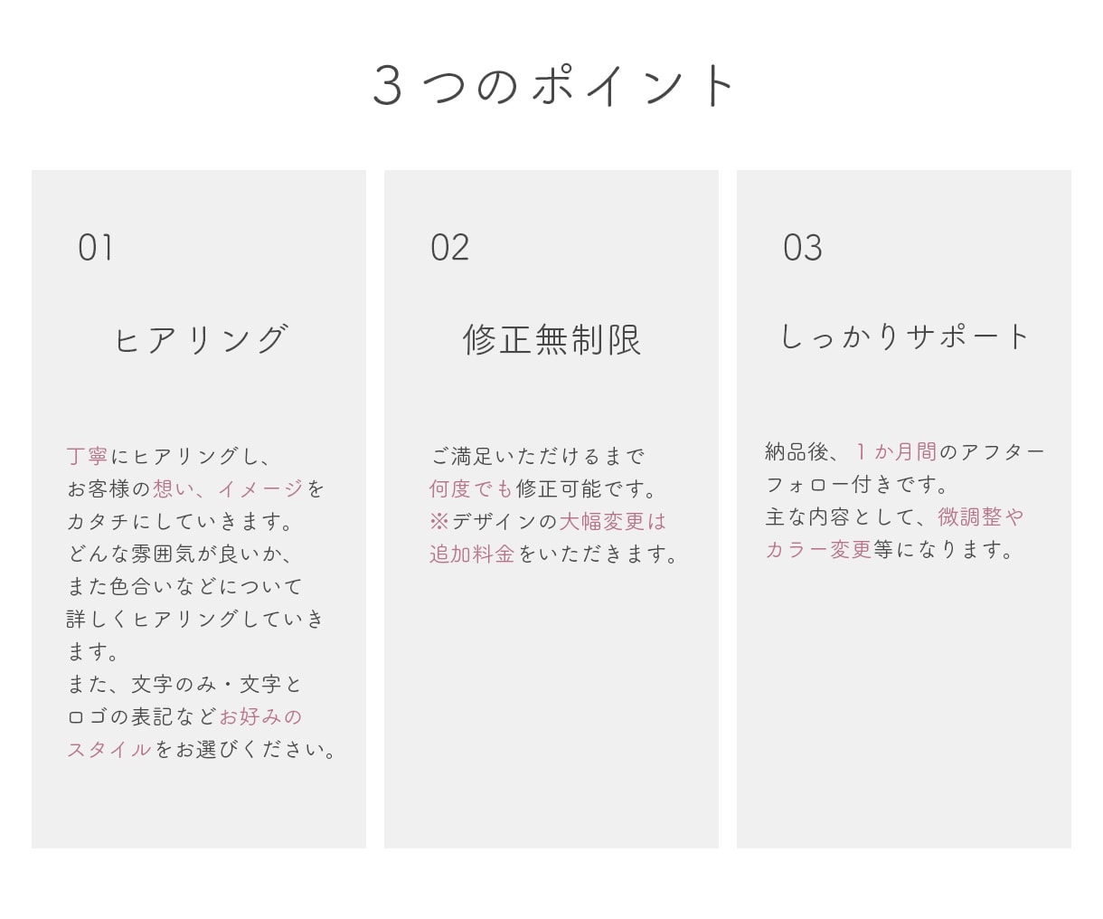 お気に入りのロゴデザインに仕上げます お客様の想いをヒアリングしロゴをデザインします イメージ2