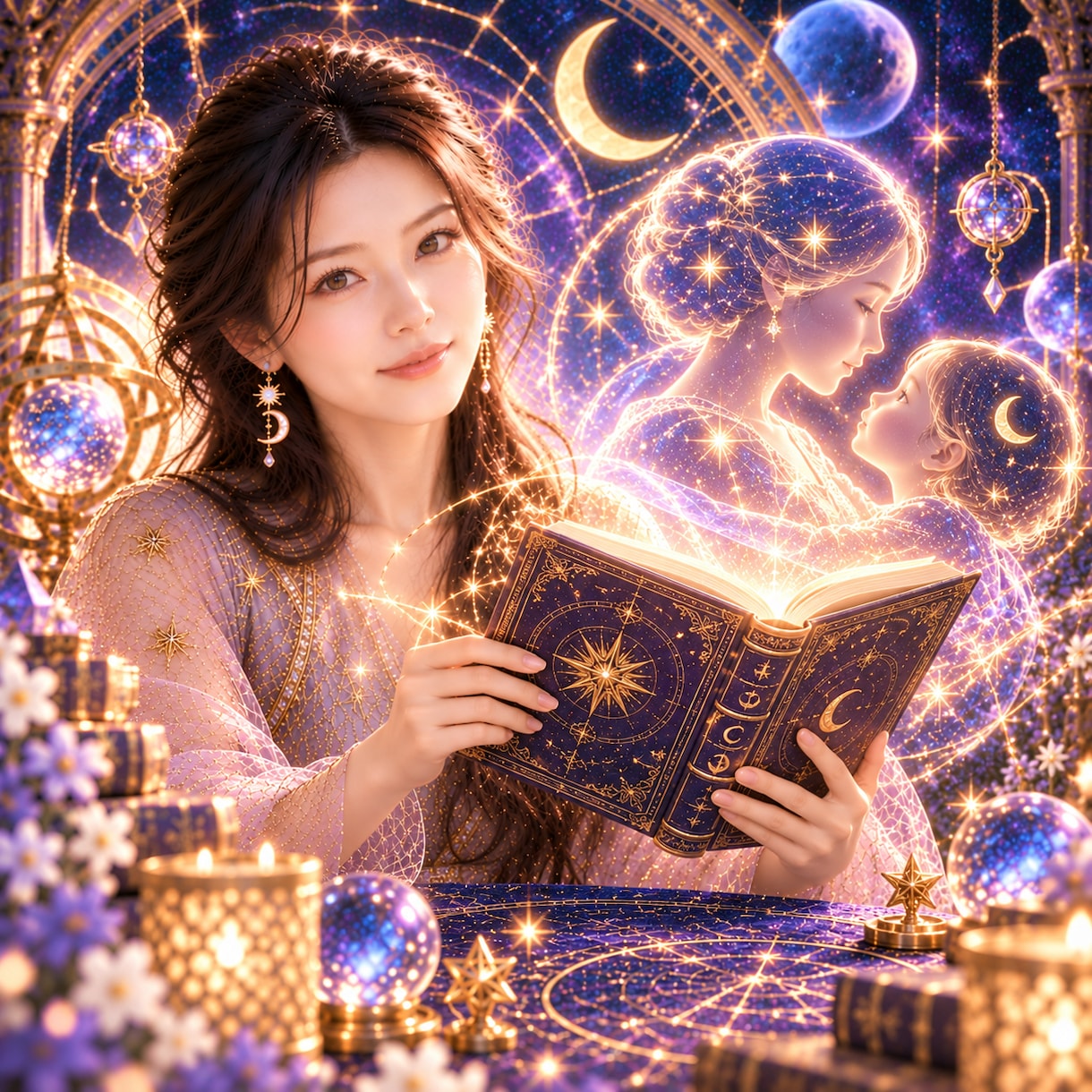 子どもの才能と個性｜育て方を星から読み解きます 親子の相性も一緒に見ながら、この子に合う関わり方を探します イメージ1