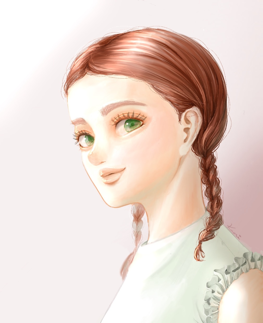 柔らかな色彩の人物イラストお描きします 優しくて幸せな雰囲気のイラストが得意です イメージ2