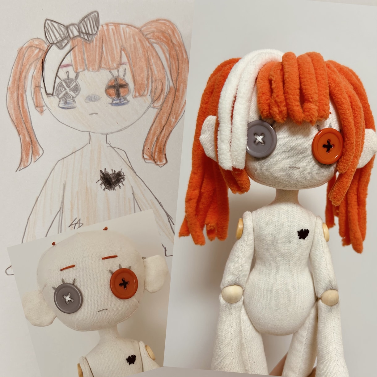 可動式オリジナルぬいぐるみを作成いたします ☆あなたの想像を