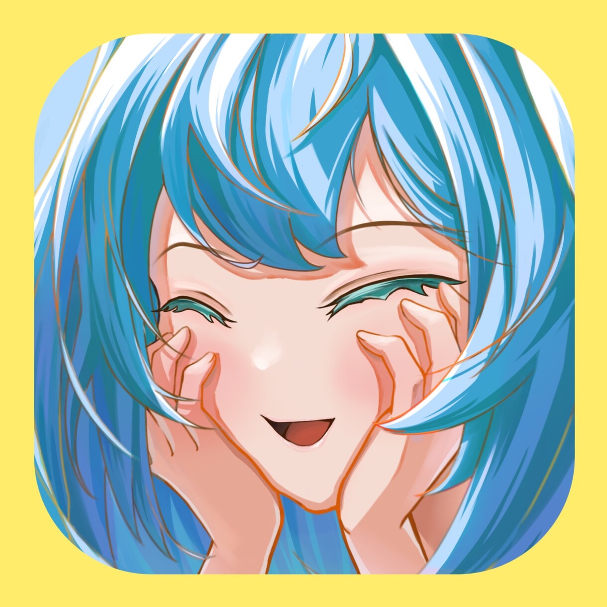 アイコンの制作をします かわいい女の子のイラストえがきます。 イメージ1