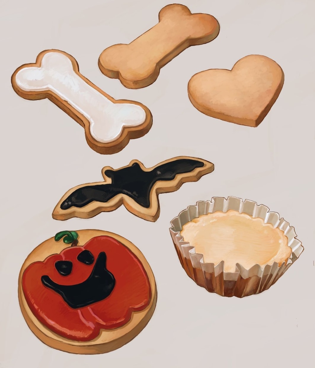 食べ物や雑貨のイラスト描きます ビジネスやアイコン、ご鑑賞などに イメージ1