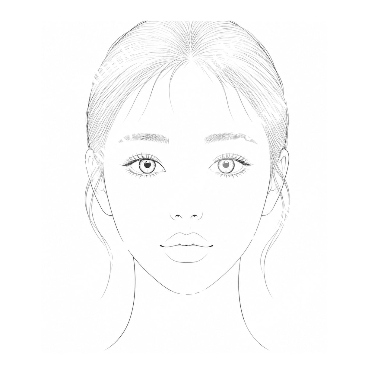 顔立ち、印象を変える　イメージメイク基本講座します どこを変えるとどう見える？　プロから学ぶ　イメージメイク講座 イメージ7