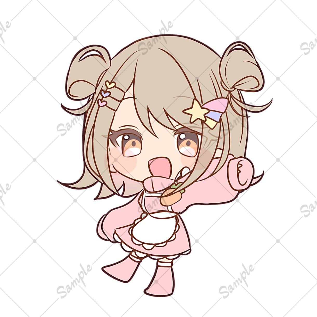 ミニキャラ・マスコット描きます ポップで可愛いデフォルメキャラクターを描かせていただきます！ イメージ1