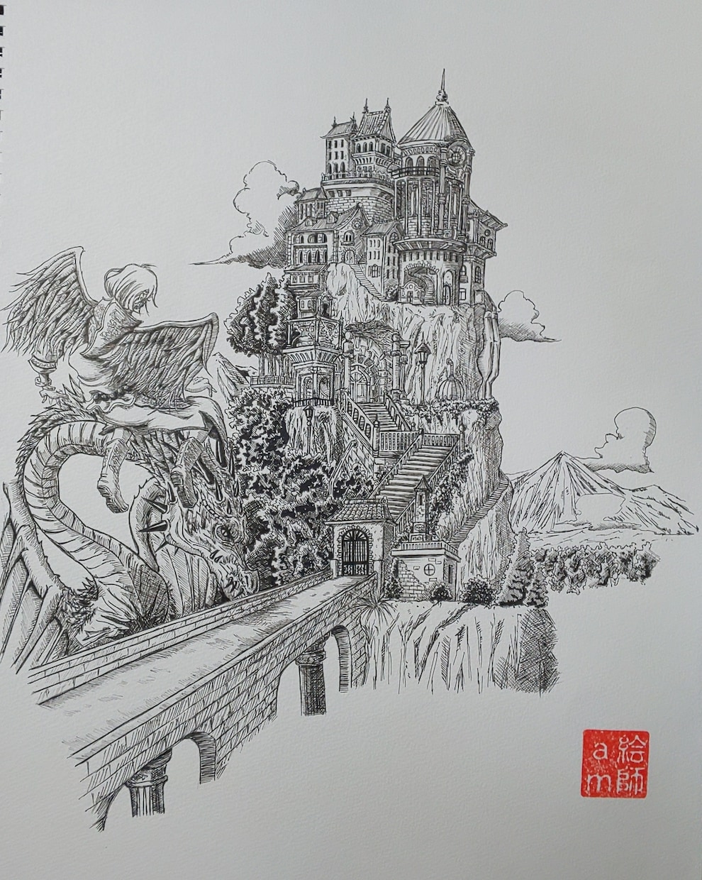 日々の活力になるような絵を提供できればと思います どの作品も手描きなので一点ものです イメージ1