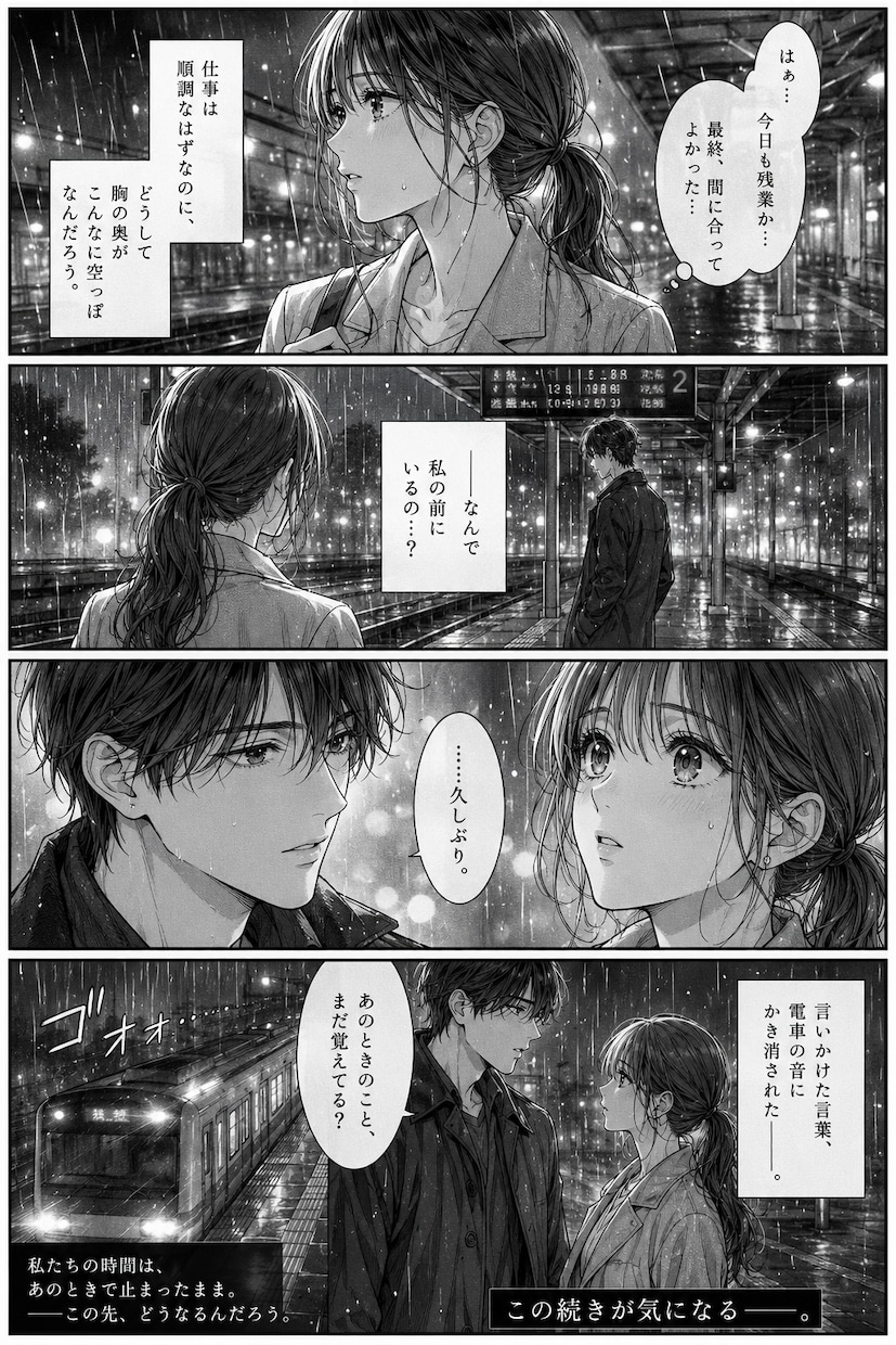 AI初心者でもOK！選ぶだけで漫画作成できます 読まれる4コマ漫画GPTsをお渡します。サポート付き！ イメージ9