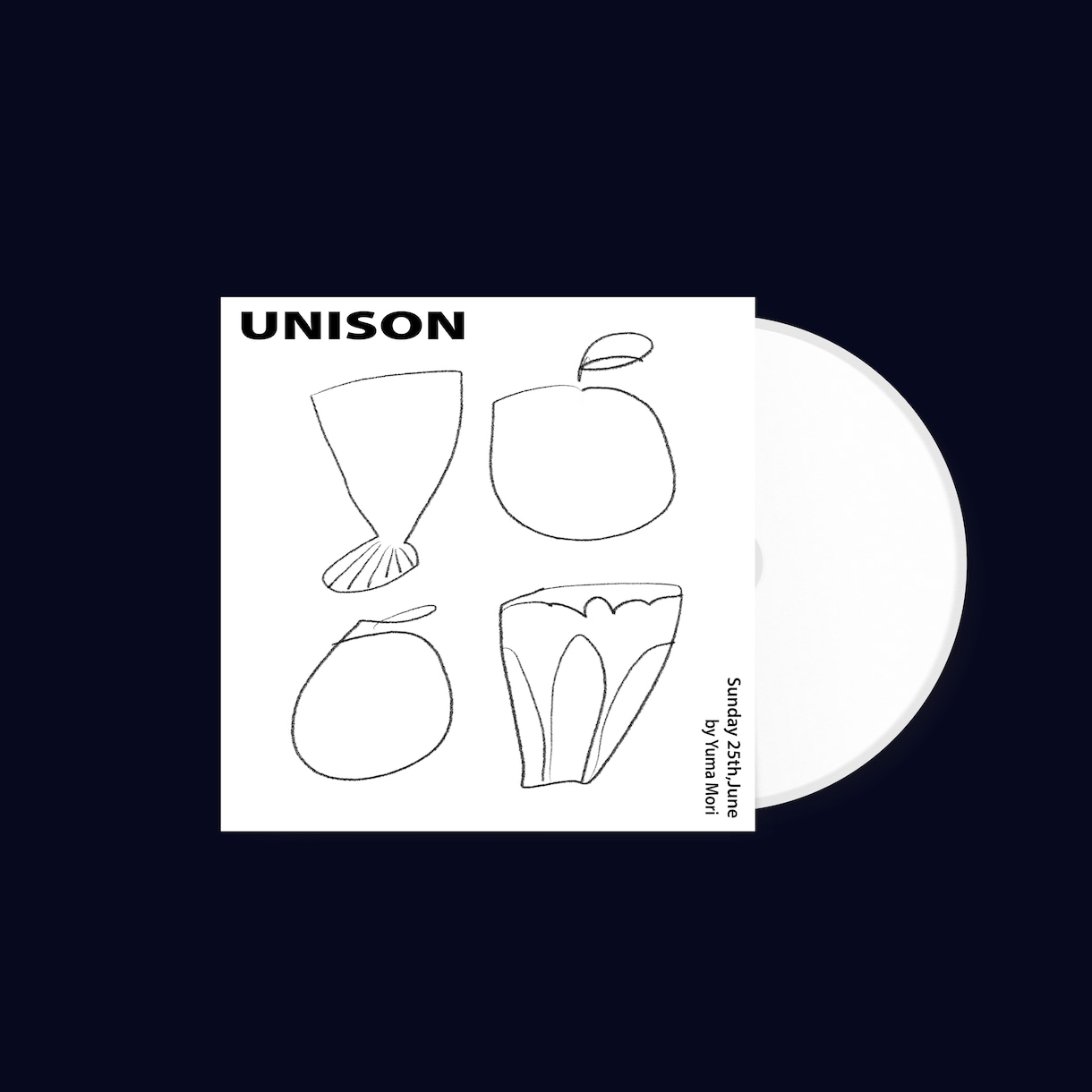 ユニークなイラストで配信用ジャケットデザインします ニュアンスのあるアートワークで音楽を届けるお手伝いをします イメージ1