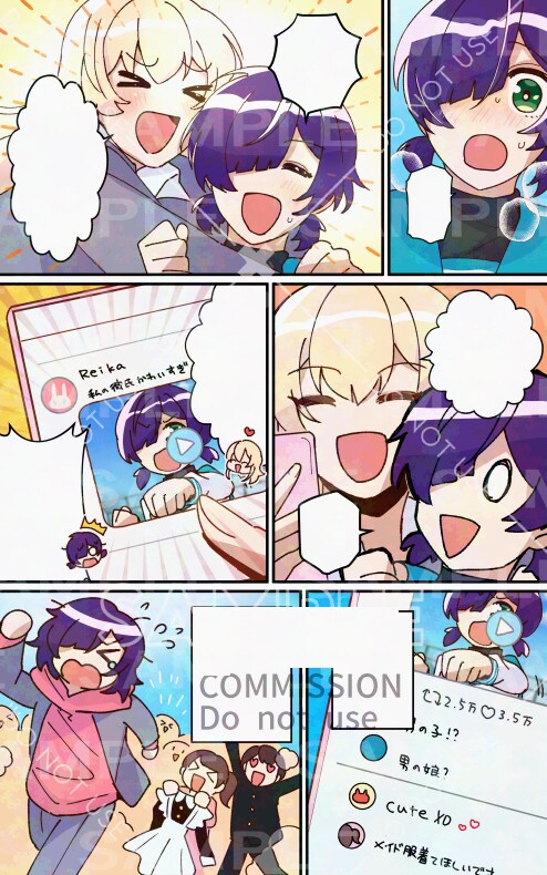 個人様向け★大切に丁寧に漫画お描きします ストーリーおまかせOK！カラー・モノクロどちらでもOK！ イメージ9