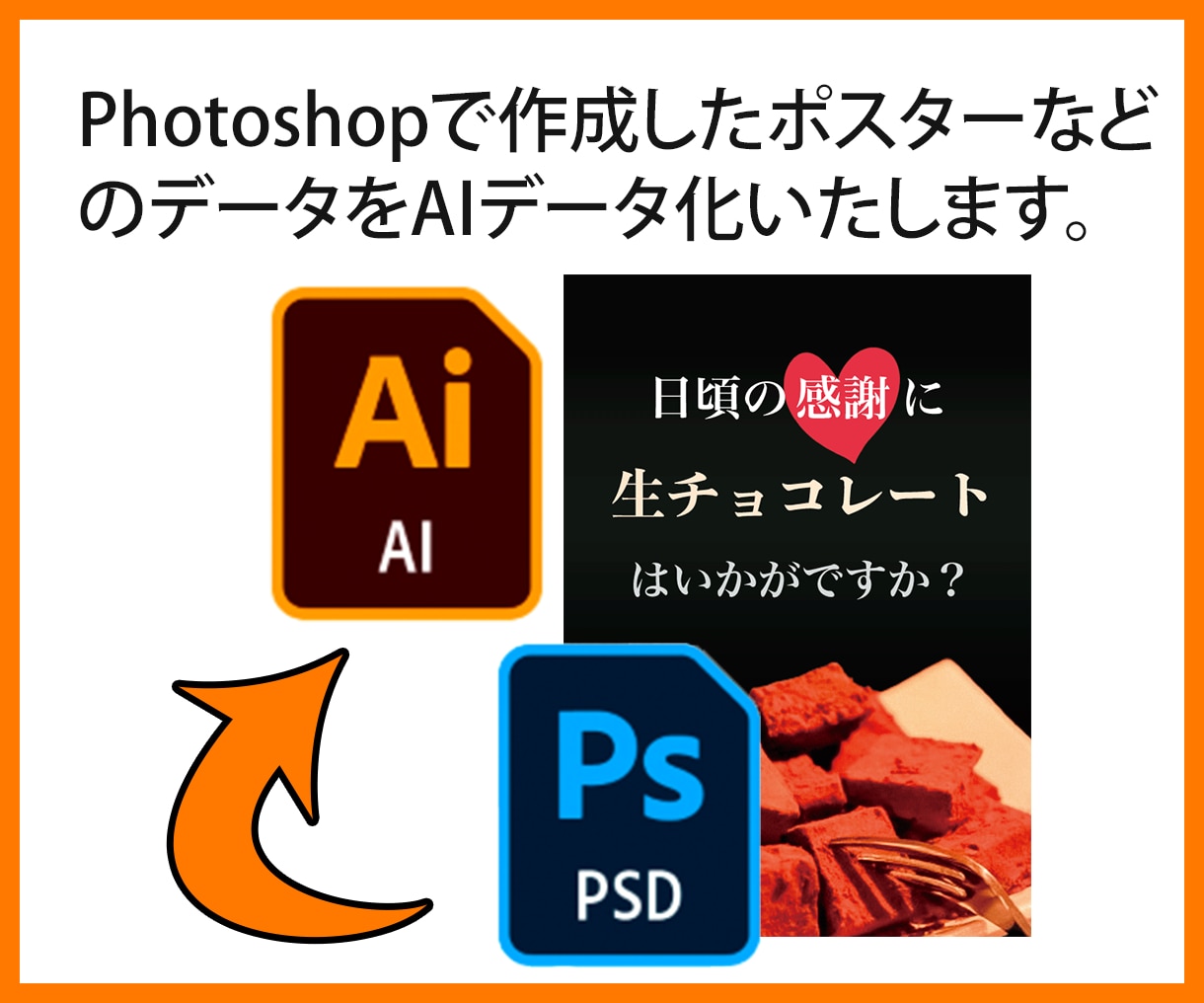 画像データからAiデータをお作りします AI納品！迅速丁寧にトレース致します。 イメージ4