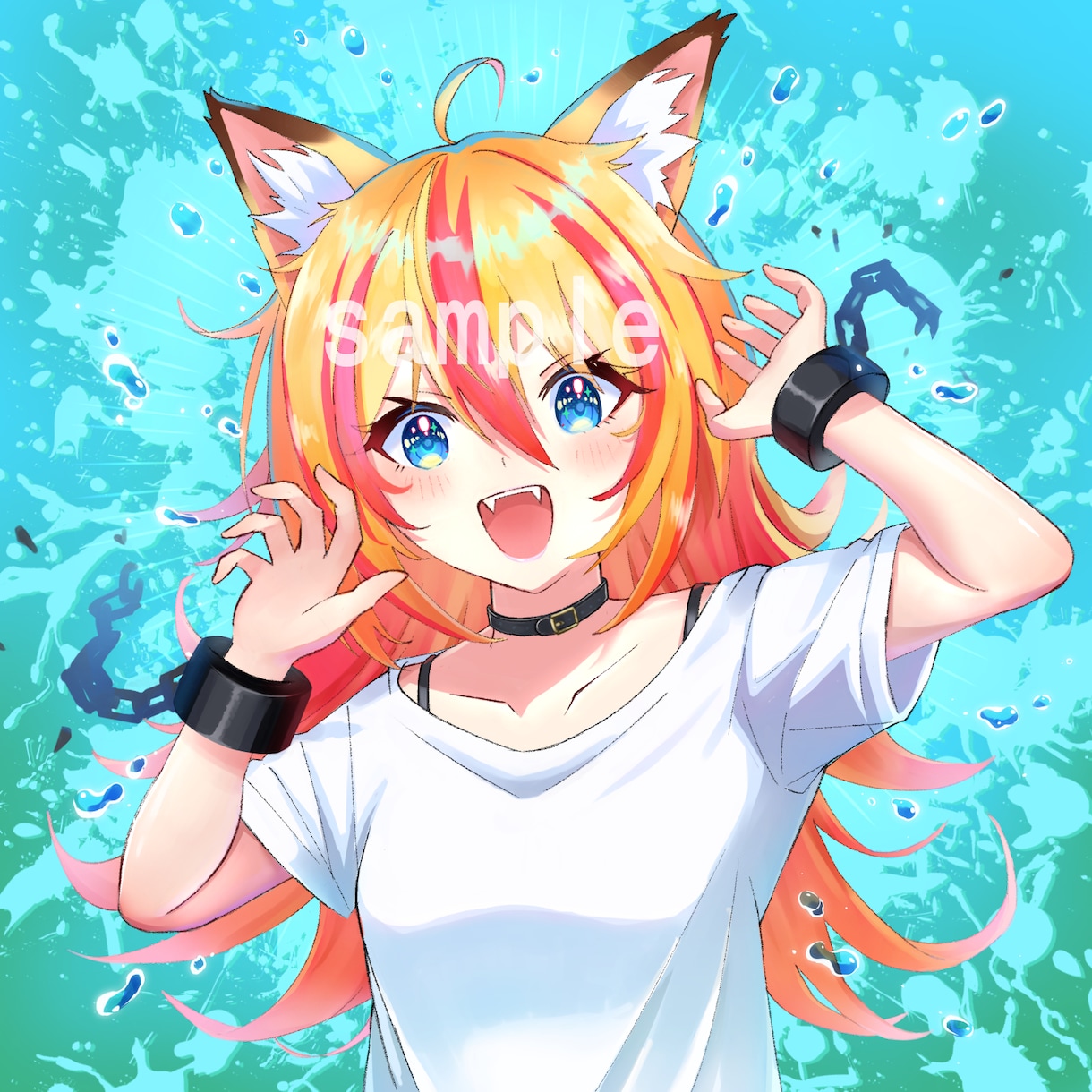 SNSアイコンのイラスト作成します 可愛い普通等身・ちびキャラ描きます！ イメージ8