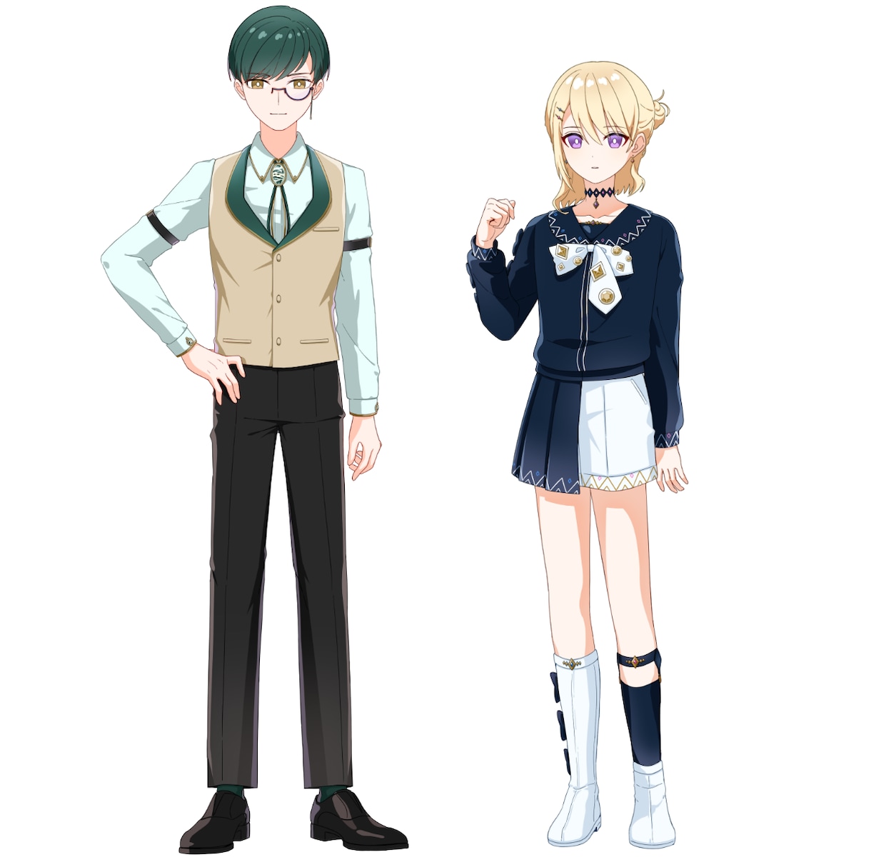 キャラクターデザインをいたします 可愛い、中性的なキャラが好きな方はぜひおまかせください イメージ2