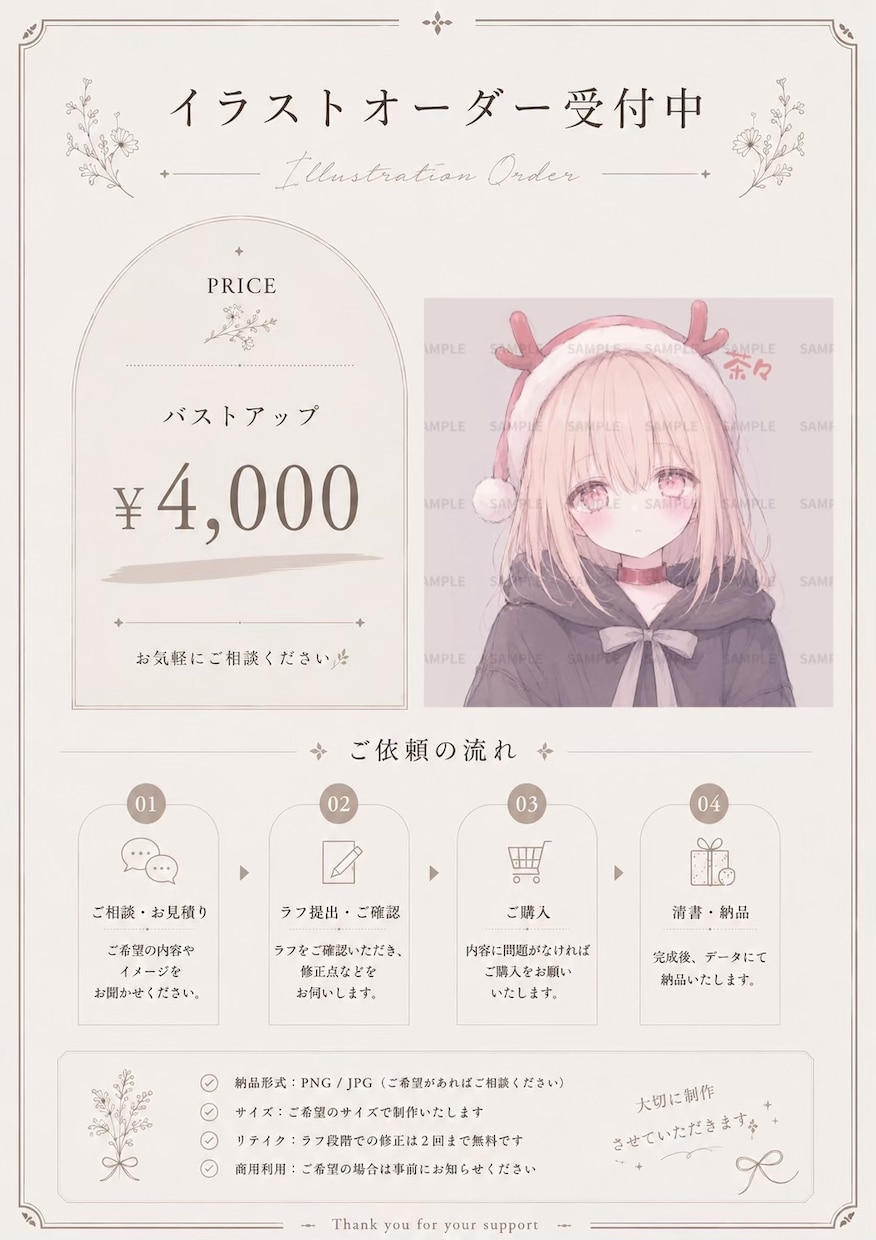荒野行動のイラスト依頼受け付けてます snsアイコン等にいかがでしょうか！ イメージ3