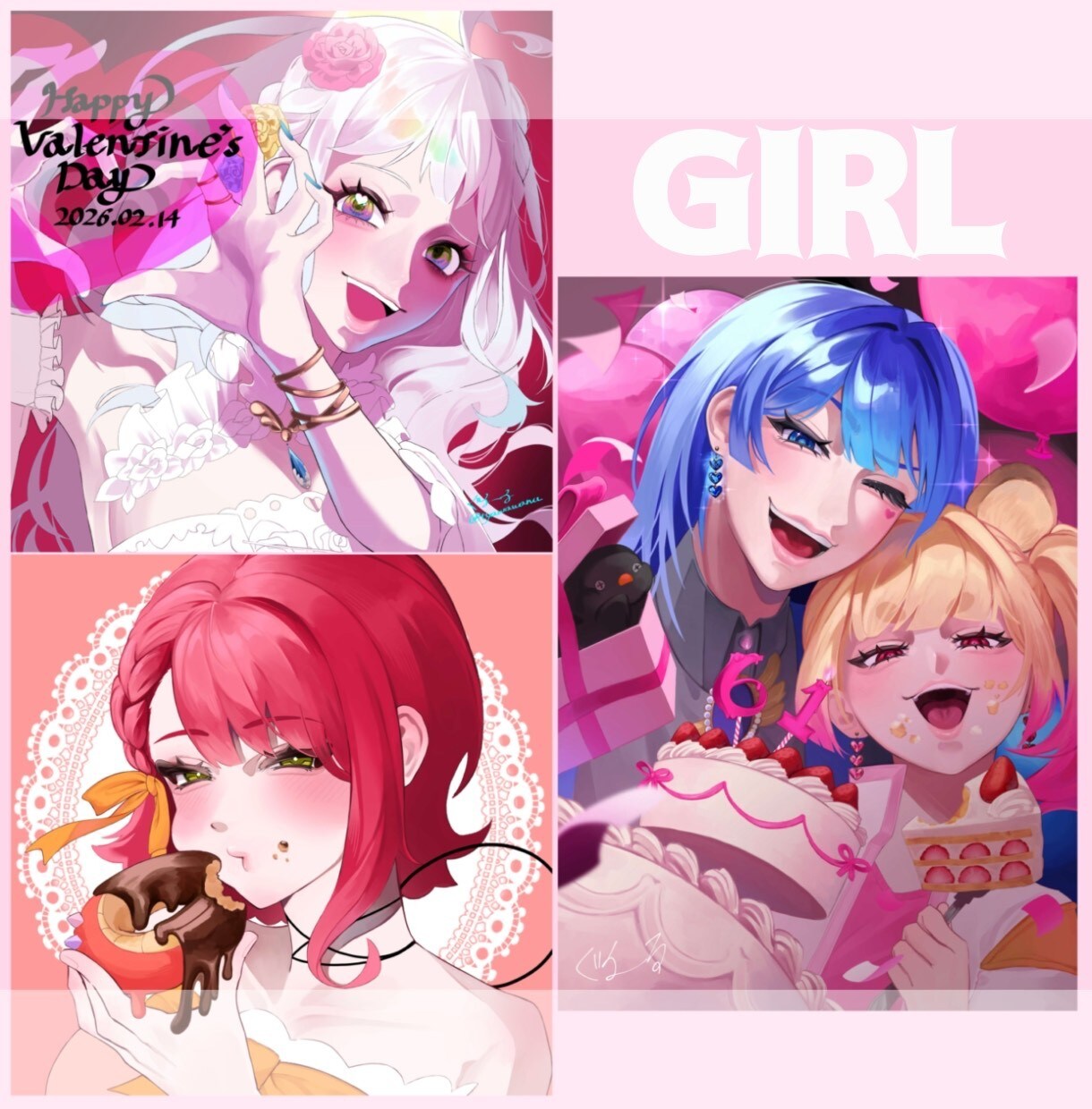 全力イラスト制作！！可愛い/綺麗なイラスト描きます ご依頼初心者さん歓迎です！商用・二次利用代 込みの基本料金！ イメージ4