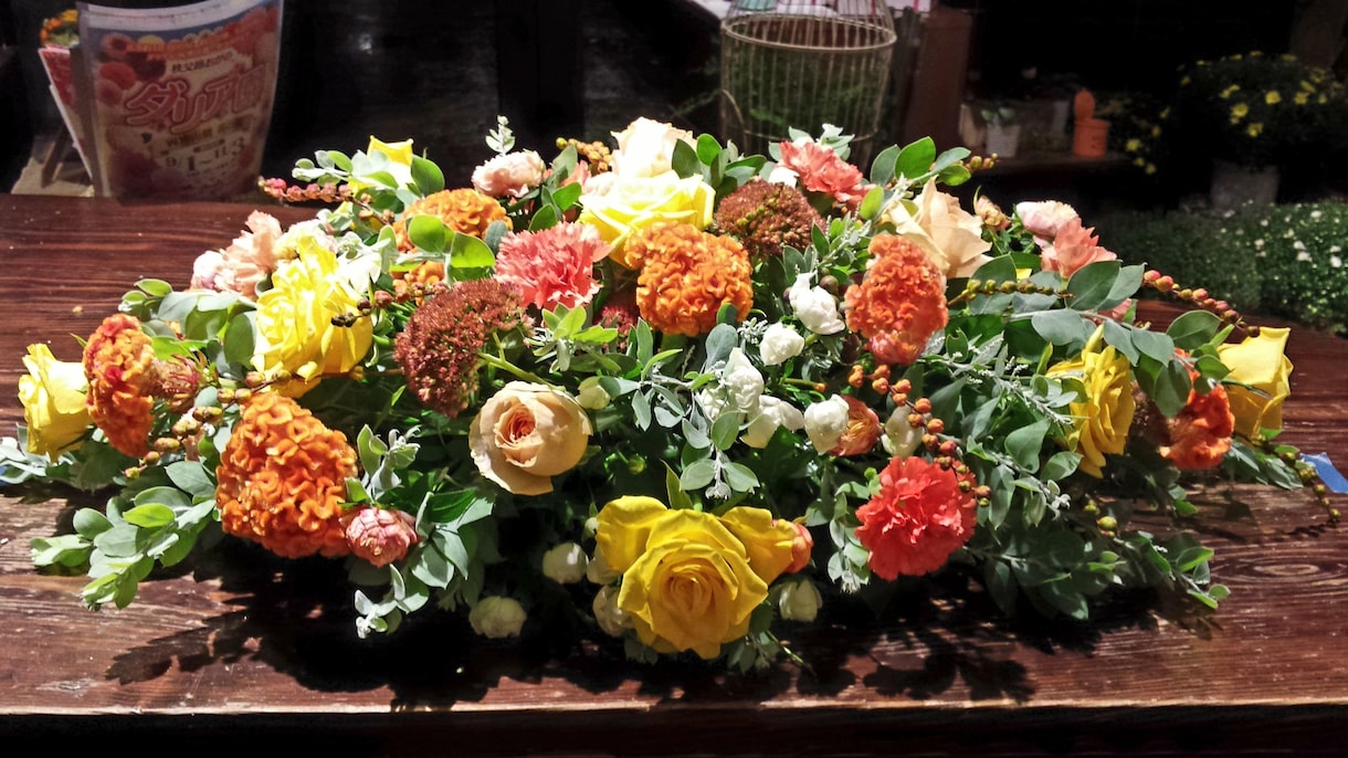 お花の相談承ります お祝い、お供花、プレゼント、花材、デザイン、花仕事何でも イメージ3