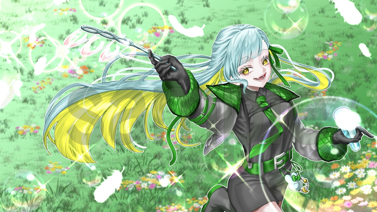 残6名様限定価格！SNS用可愛いアイコン描きます 色彩検定待ち絵師がアイコン制作します！一枚絵も受付中！ イメージ4