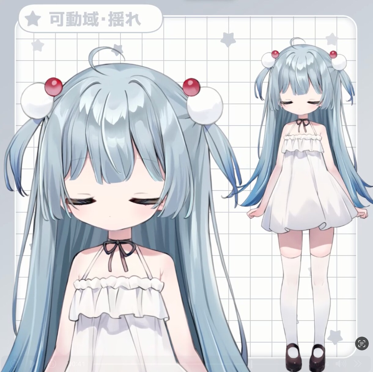 Vtuberイラスト〜モデリングまで作成します すぐ配信可能な可愛いモデルが欲しい方へ イメージ5