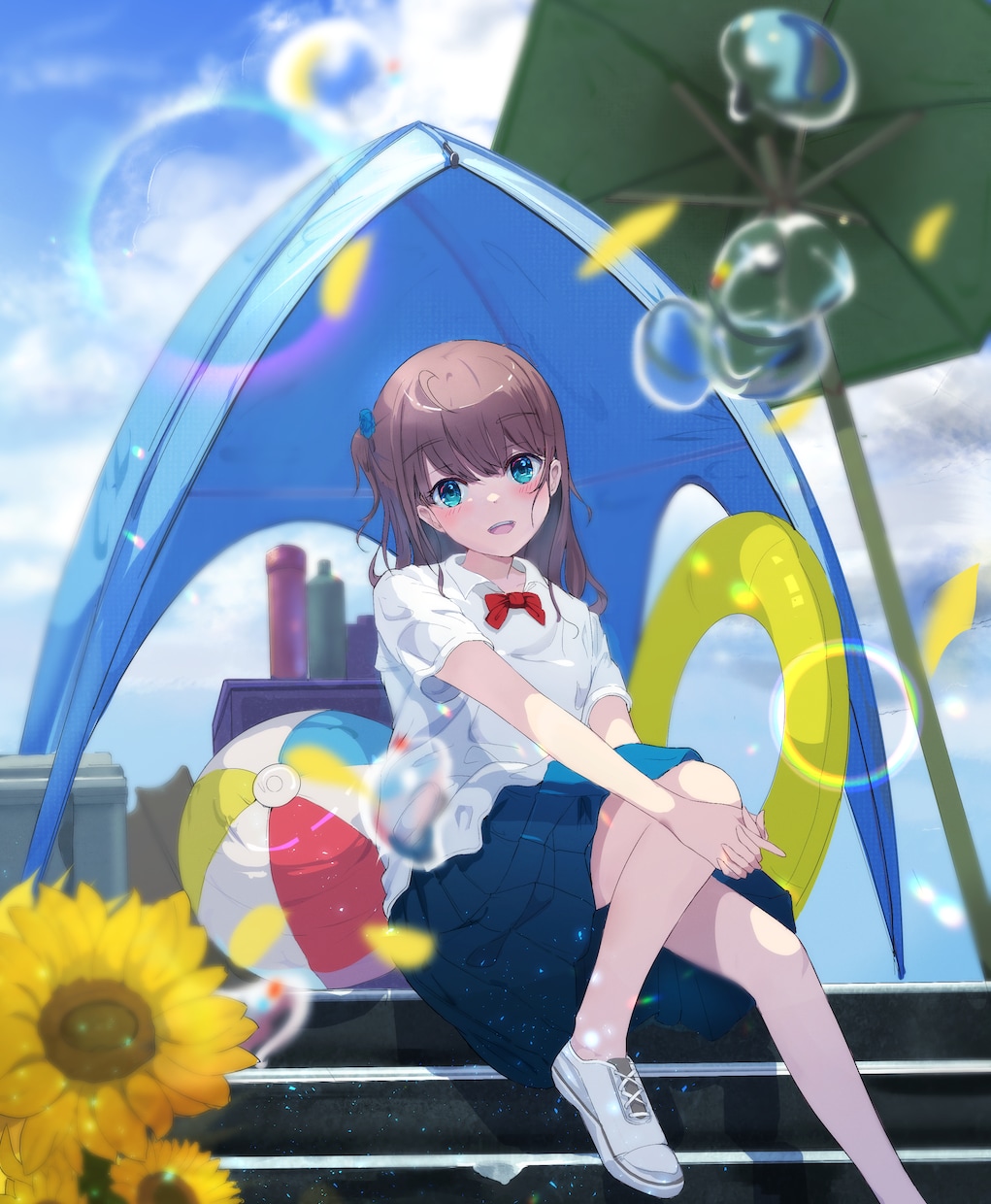アニメ塗りイラスト制作致します TRPG　SNSアイコン等に使えるイラスト イメージ1