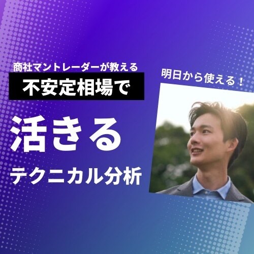 不安定相場で活きる【テクニカル分析】伝授します 【PDF10ページ以上、即日納品いたします！】 イメージ1