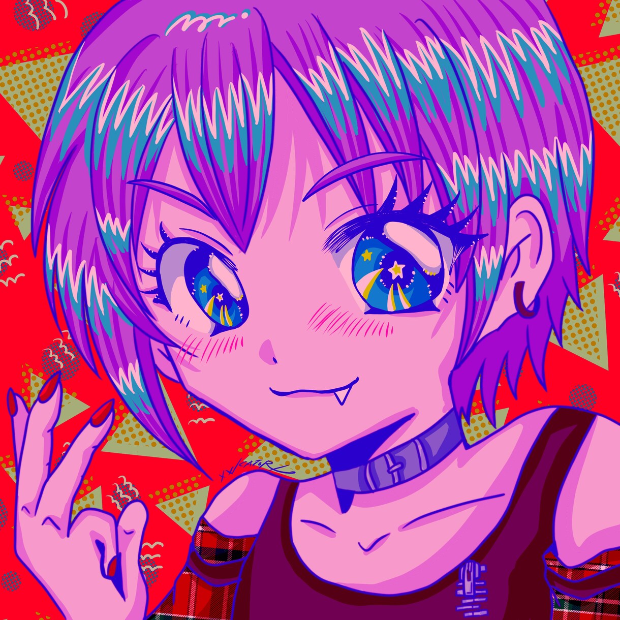 レトロポップなアイコンを描きます レトロポップなアイコンを、最短2日で納品まで♪ イメージ4