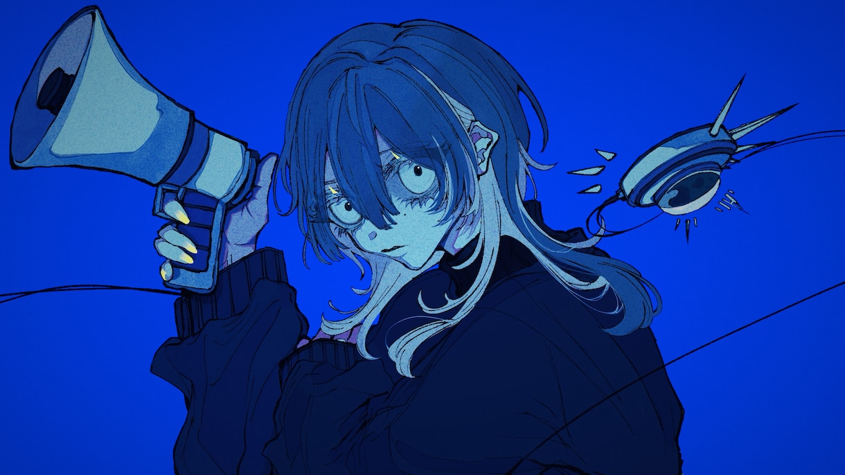 パキッとした絵柄で映像／イラスト制作します 「世界観」を重視するボカロP様／歌い手様／活動者様方へ イメージ6