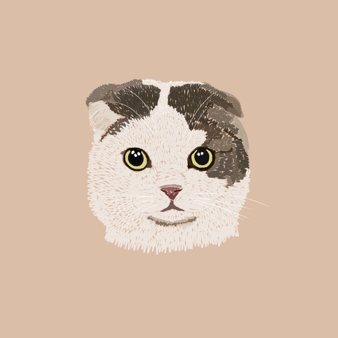 ペットの似顔絵描きます シンプル　イズ　ザ　ベストのスタイルでやってます イメージ6