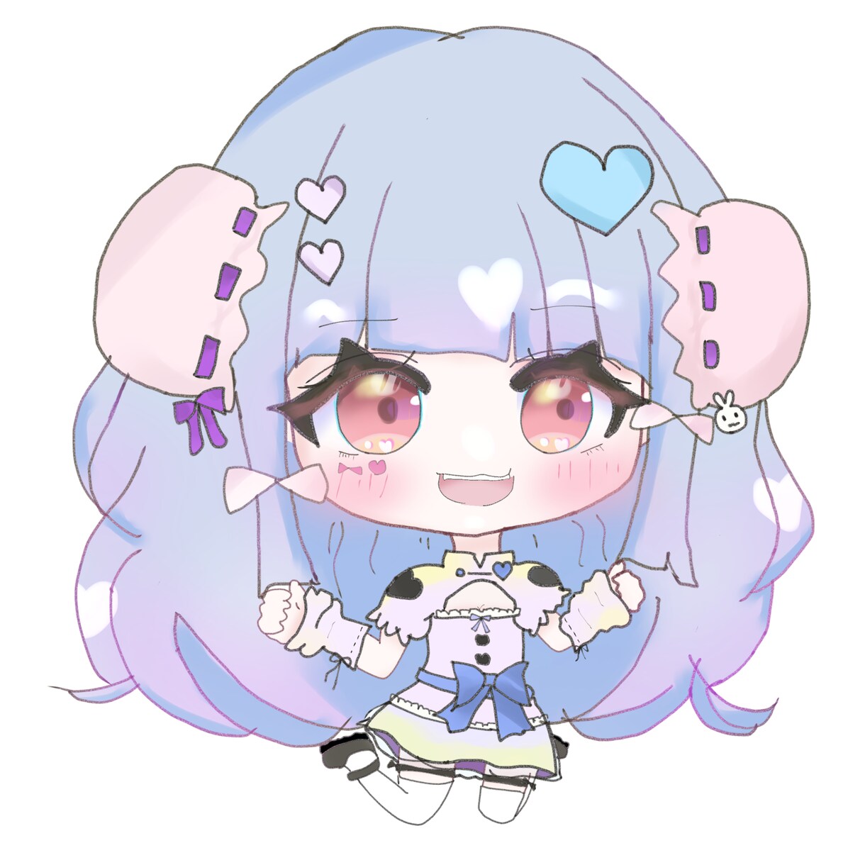 かわいいイラストお渡しします あなただけの可愛いイラスト制作します。 イメージ1