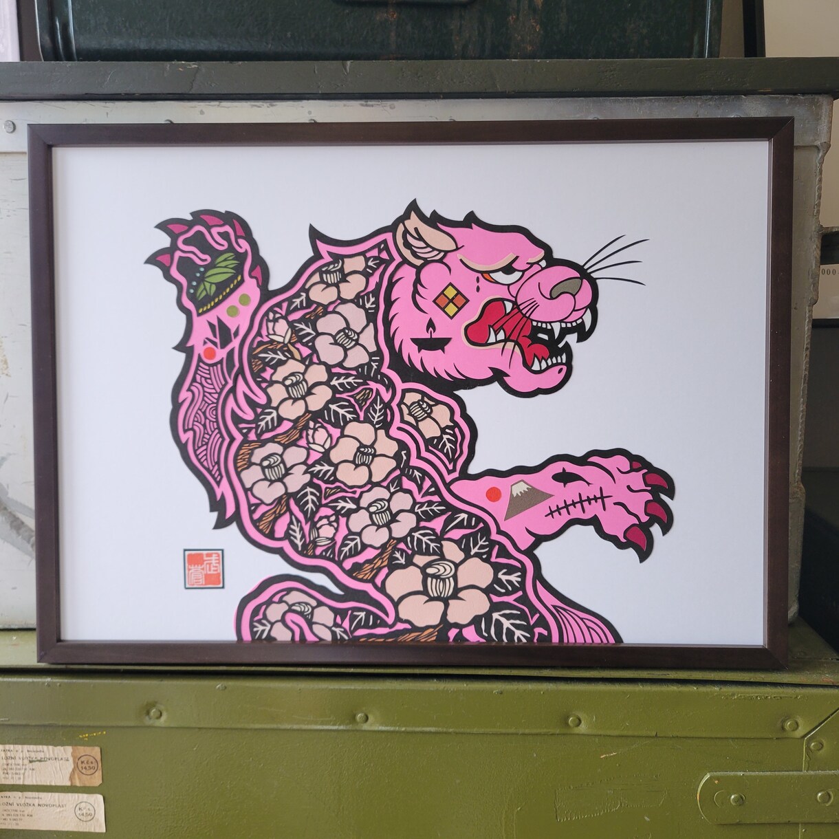 A3②【切り絵】アニマルアート作ります 世界に一つ！唯一無二の