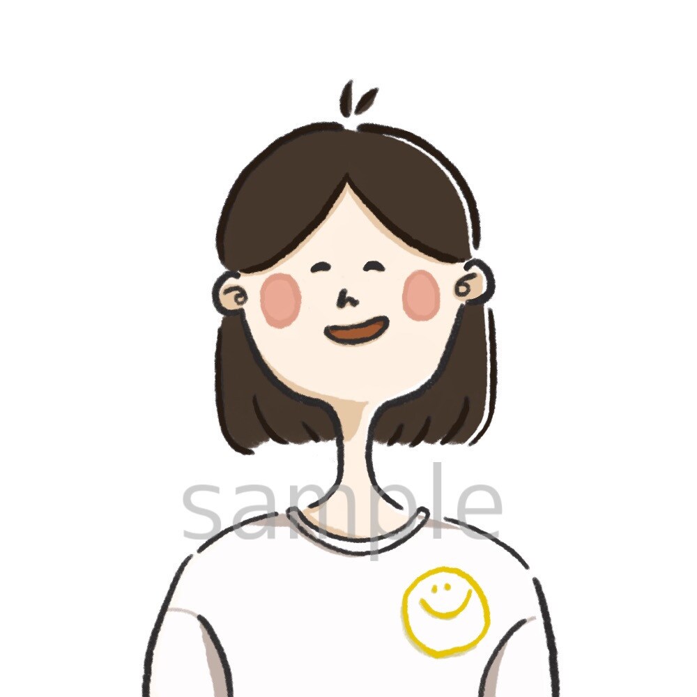 シンプルでフワッとしたお洒落なアイコン描きます ブログやSNS用などご希望に合わせたご提供をします☺︎ イメージ4