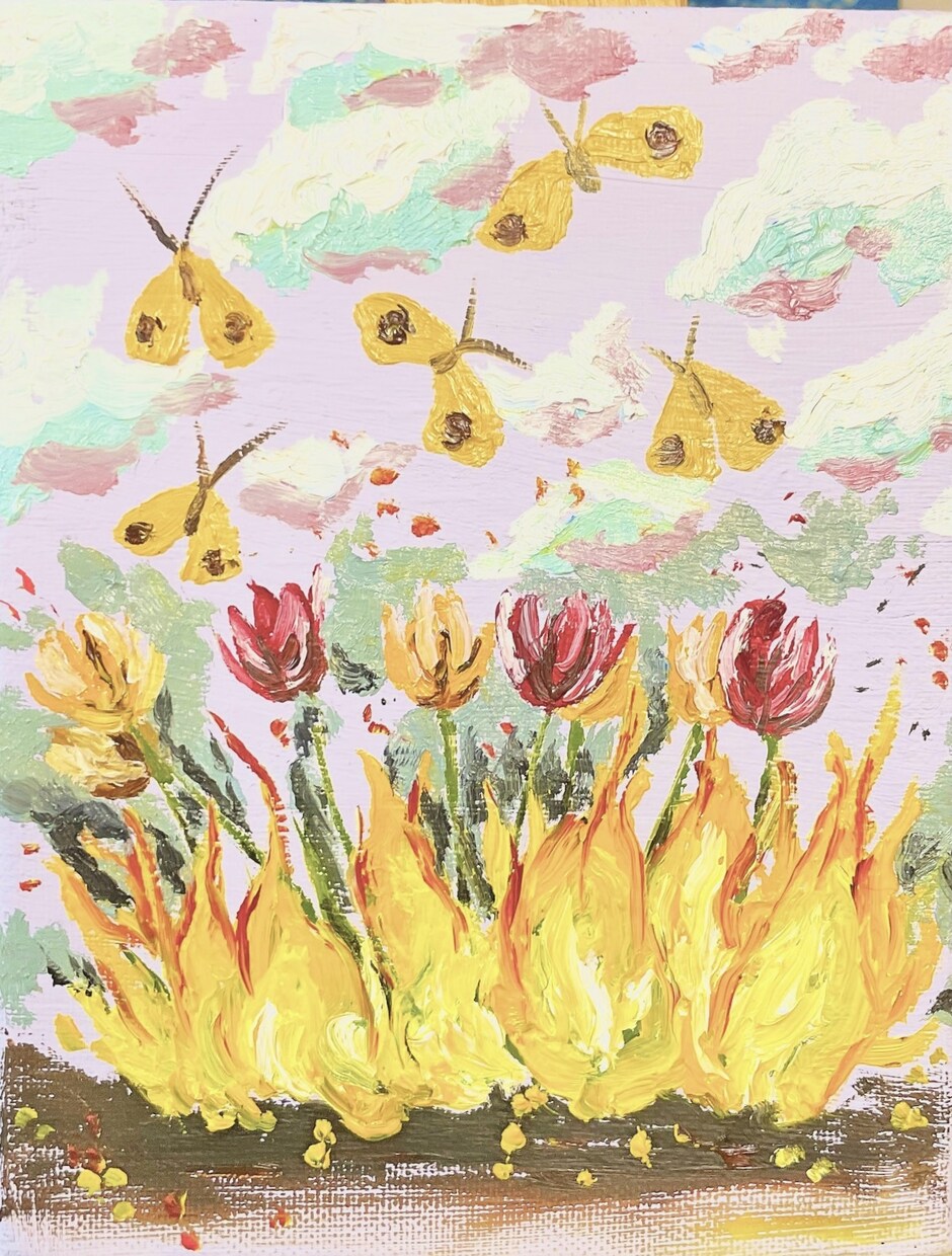 ちいさな絵画を描きます 宇宙や海などをモチーフにした、小さめの絵画を描きます。 イメージ7