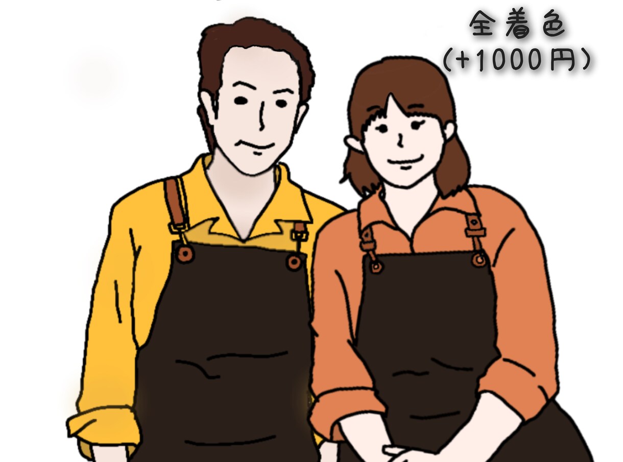 商用化！お写真からイラスト描きます あなたのお写真から世界にひとつだけの線画を描きます！ イメージ5