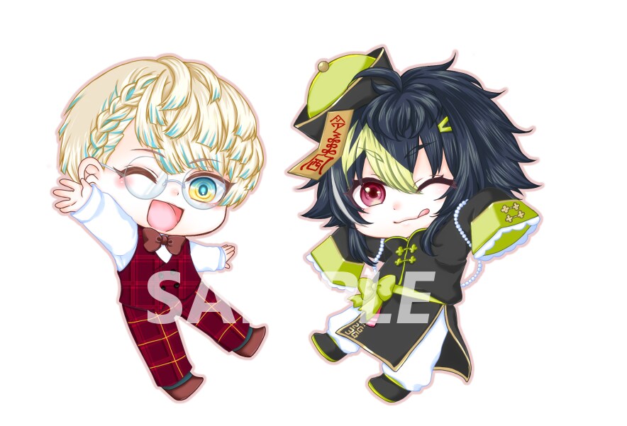 かわいいミニキャライラスト作成します キラキラかわいいイラストを作成します。 イメージ2