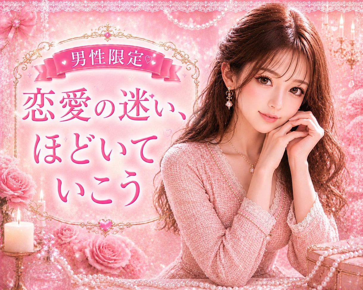 男性限定♥️恋愛♥️女性目線でそっとお伝えします ♥️恋愛の悩み♥️一緒に整理しませんか…あなたに寄り添います イメージ2