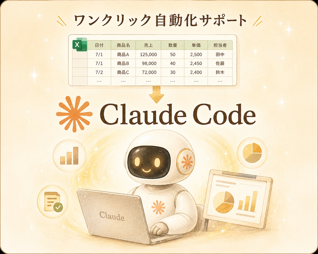 手作業の業務を仕組みで自動化するご相談受け付けます 大学・企業でのバックオフィス経験20年の事務力 × 生成AI イメージ1