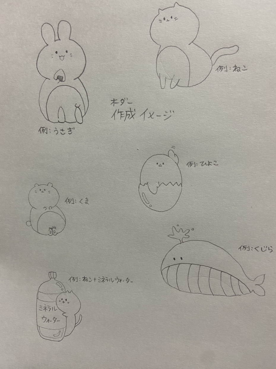 販売実績◎ゆる可愛い動物やペットのイラスト描きます ゆる可愛い動物のイラスト描きます♪ イメージ4