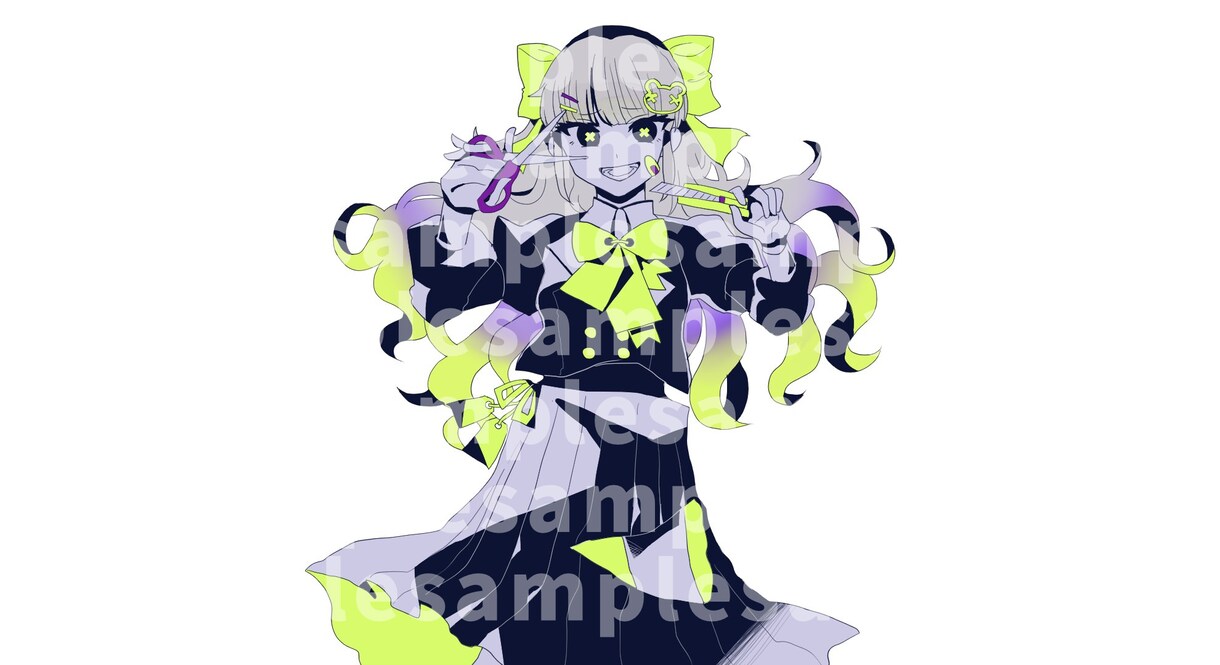 歌ってみたのサムネイルイラスト 描きます 歌い手さんにおすすめ！安価で高クオリティをお届けします！ イメージ3
