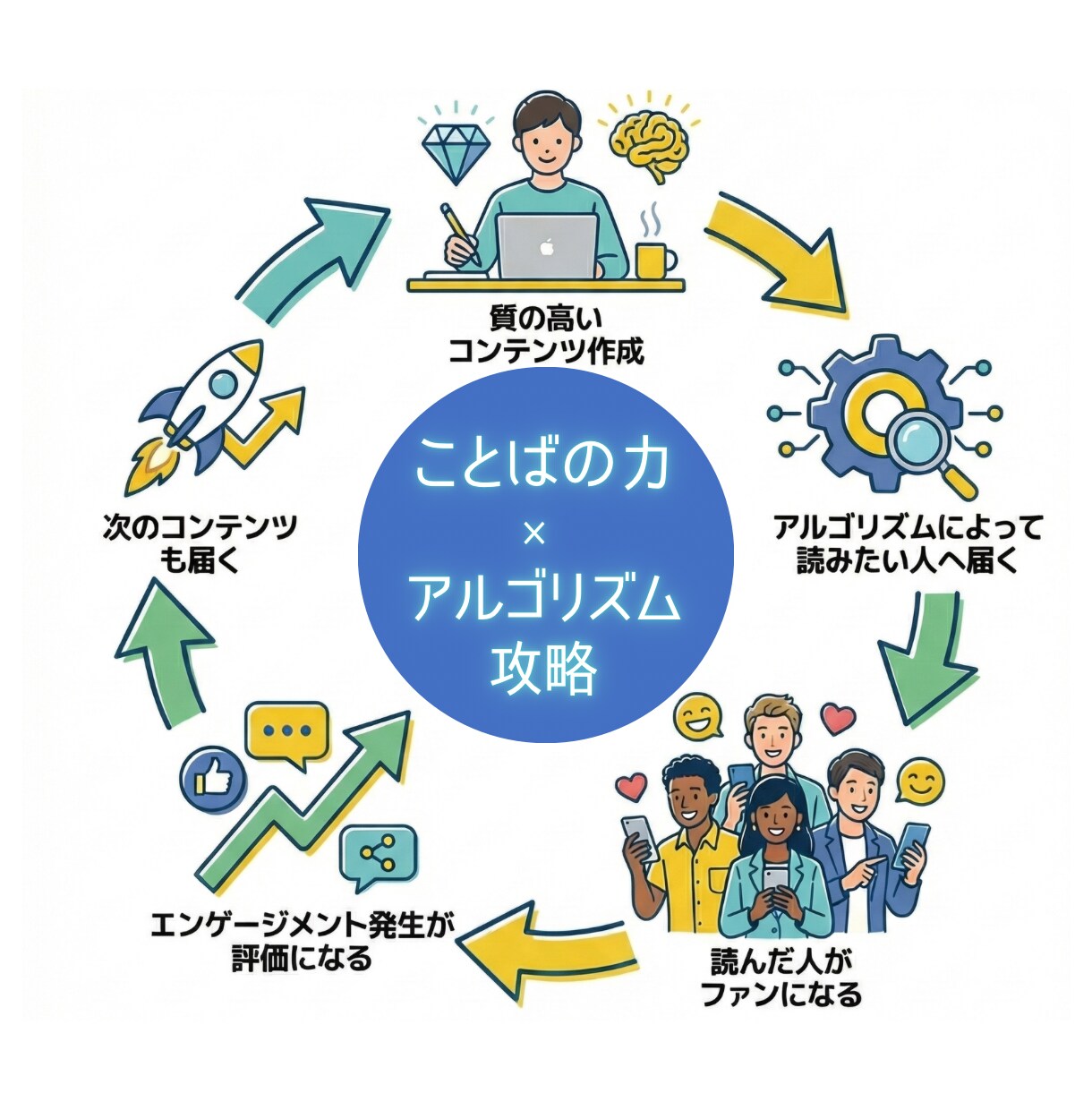 丸投げOK！元代理店プロがnote執筆・運用します 戦略×言葉の力。アルゴリズム攻略でファン化促進 イメージ3