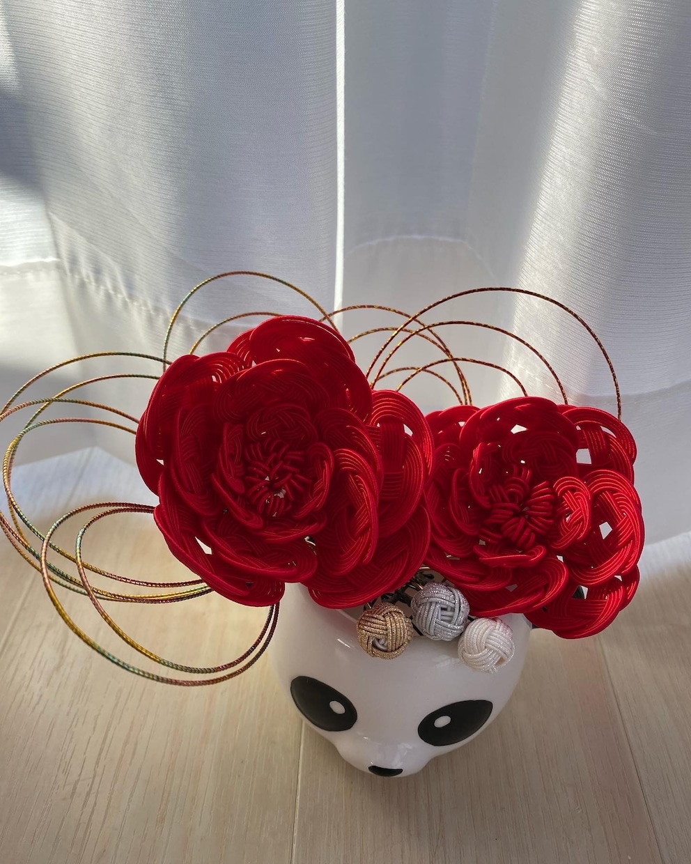 セレモニーの為の和洋アクセサリー作ります お好みのサイズとカラーデザインをリクエストしてください イメージ6