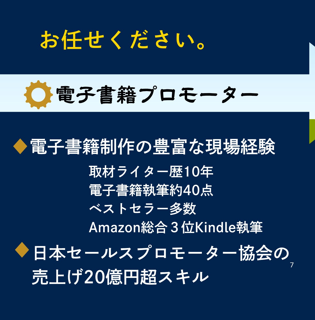 電子書籍を活かしたプロモーションで売上に繋げます 電子書籍プロモーターがあなたの電子書籍を集客のかなめにします イメージ7