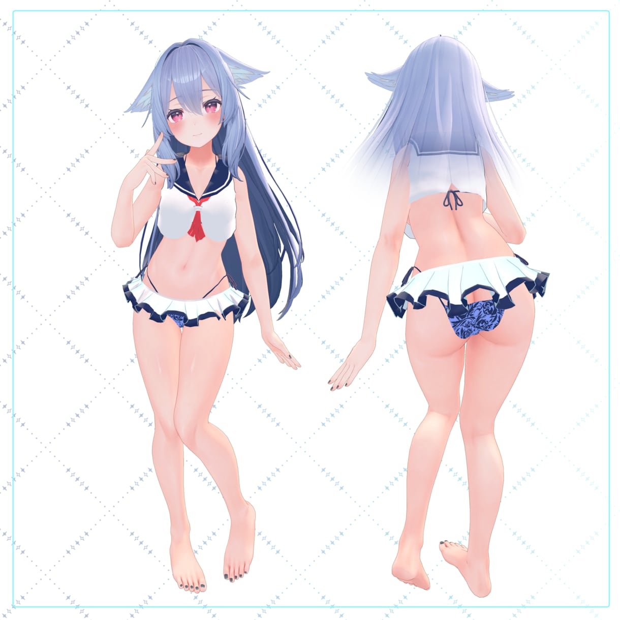 VRChat対応　理想の衣装を形にします アバター用3D衣装モデリング・Unityセットアップ イメージ9