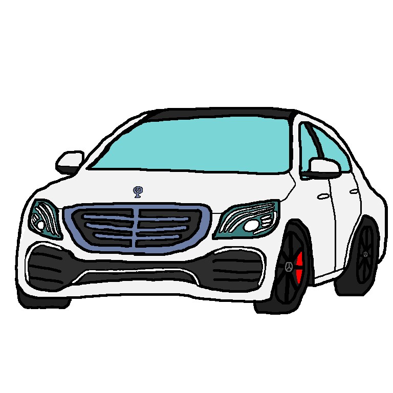 愛車のイラスト描きます ポップなデジタル絵で描きます。 イメージ2