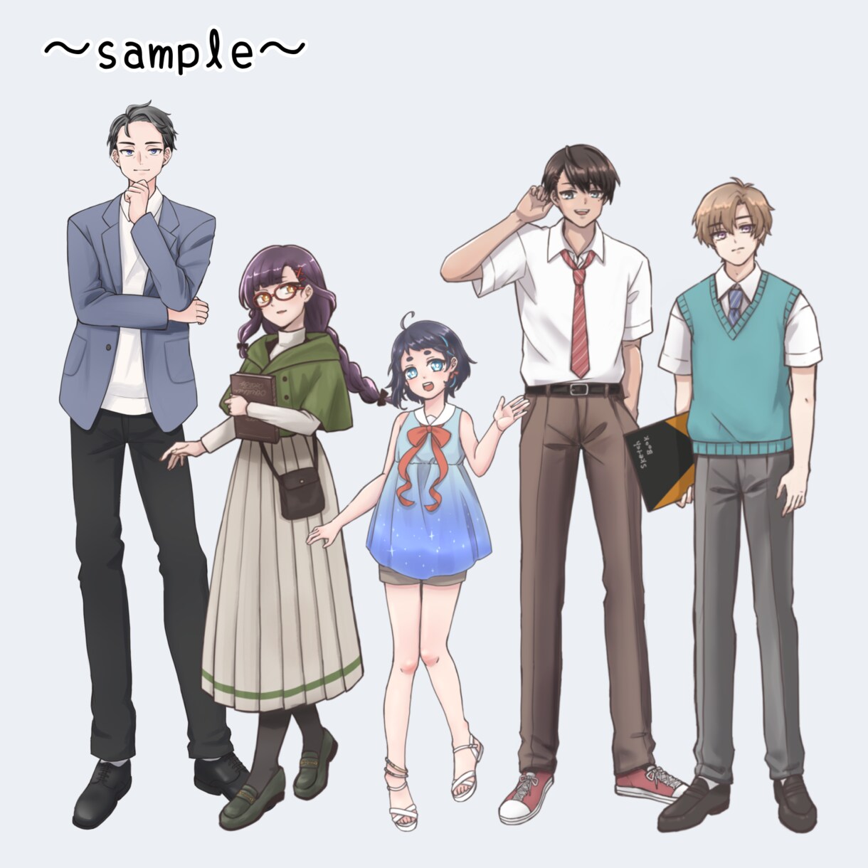 かわいいイラスト作成します SNS、配信、TRPG、グッズなど様々な用途でご使用できます イメージ6
