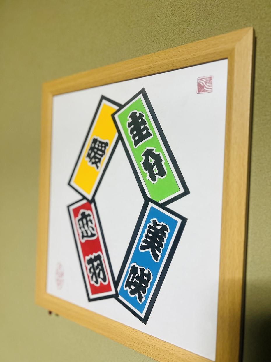 思いを込めて全て手書きで書きます 家族や友人のお名前を書くことができます¨̮♡ イメージ2
