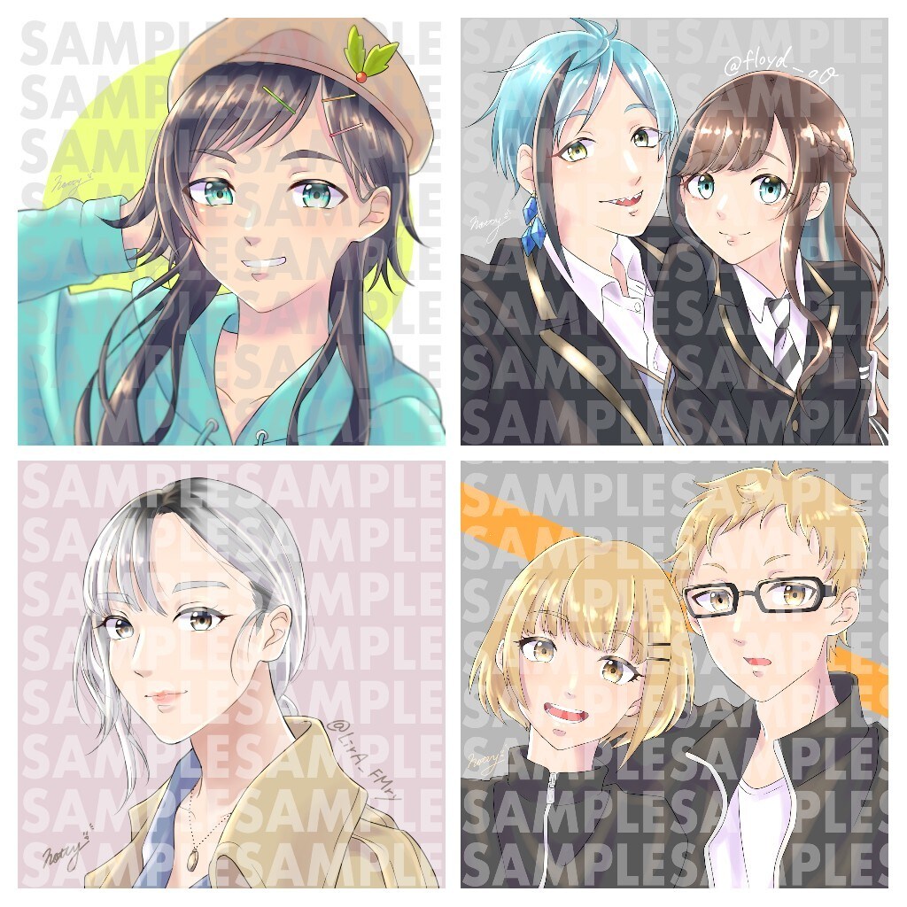 カワイイからクールまで！イラストお描きします 写真からの似顔絵、オリジナルキャラもOK！ イメージ2