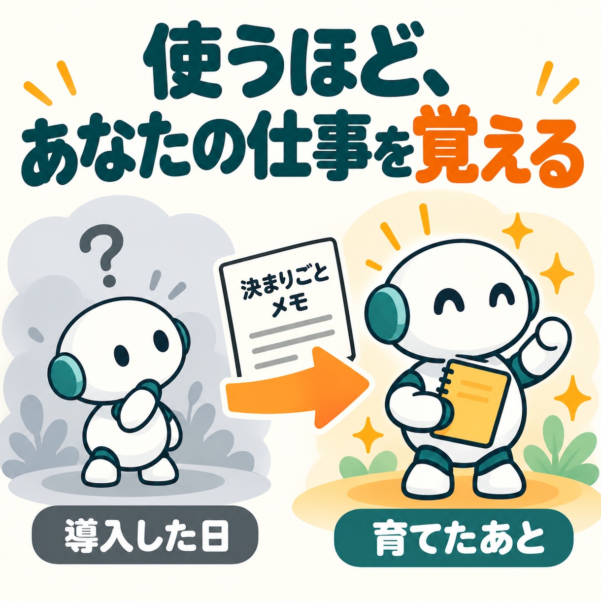 導入編│使うほど育つAIの環境を60分で整えます 導入して終わりじゃない。使うほどあなた専用に育つAIへ イメージ4