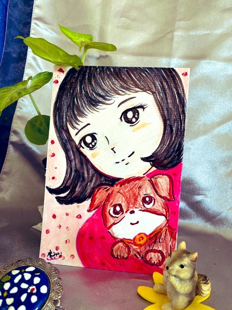 手描きイラストで癒しや喜び優しさをあなたに送ります 優しさ溢れるイラストで自分や大切な人に届けます イメージ8