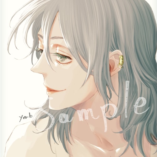 アイコン作成いたします 厚塗り風のイラストにて/イケメン/美男子/美形/耽美 イメージ4